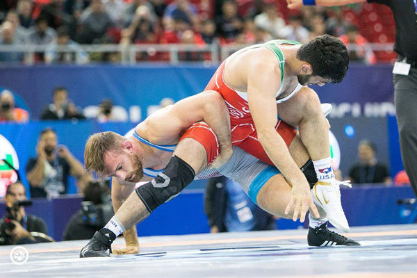 شکست سنگین و عجیب حسن یزدانی برابر دیوید تیلور در دیدار فینال