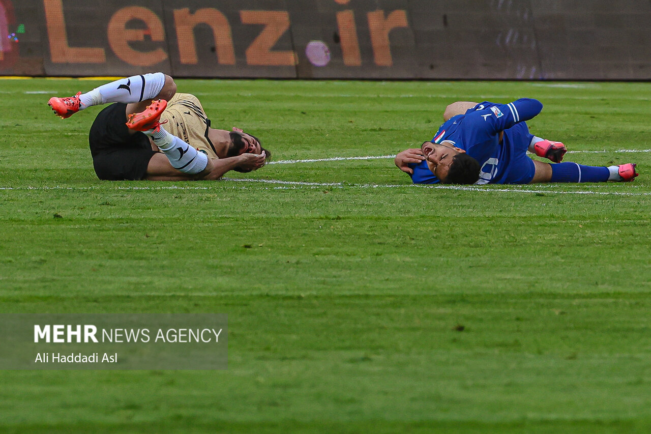 صحنههای زشت «فوتبال بیاخلاق» در هفته سقوط استقلال و پرسپولیس