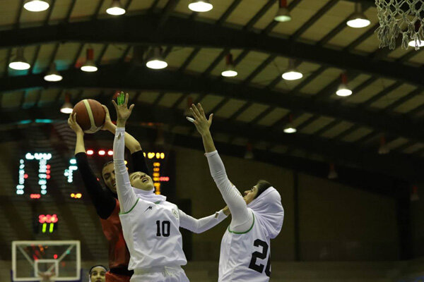 صعود بانوان کردستانی به رده دوم لیگ برتر بسکتبالکشور