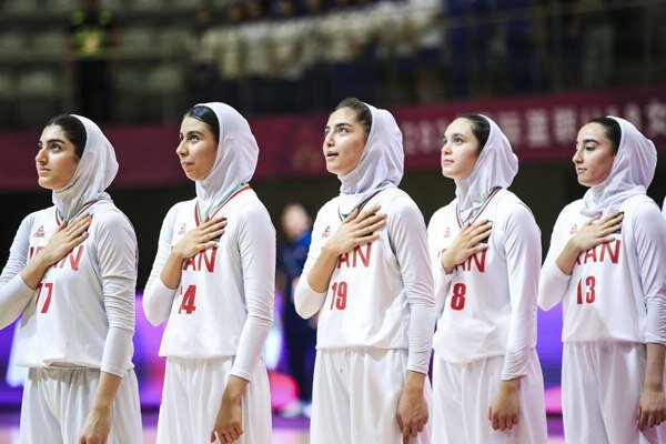 صعود تیم بسکتبال دختران زیر ۱۸ سال به نیمه نهایی با سومین برد