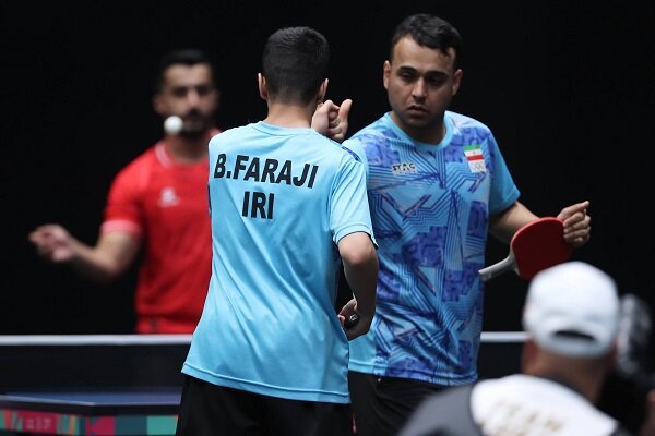 صعود تیم دوبل تنیسرویمیز مردان ایران به یکچهارمنهایی