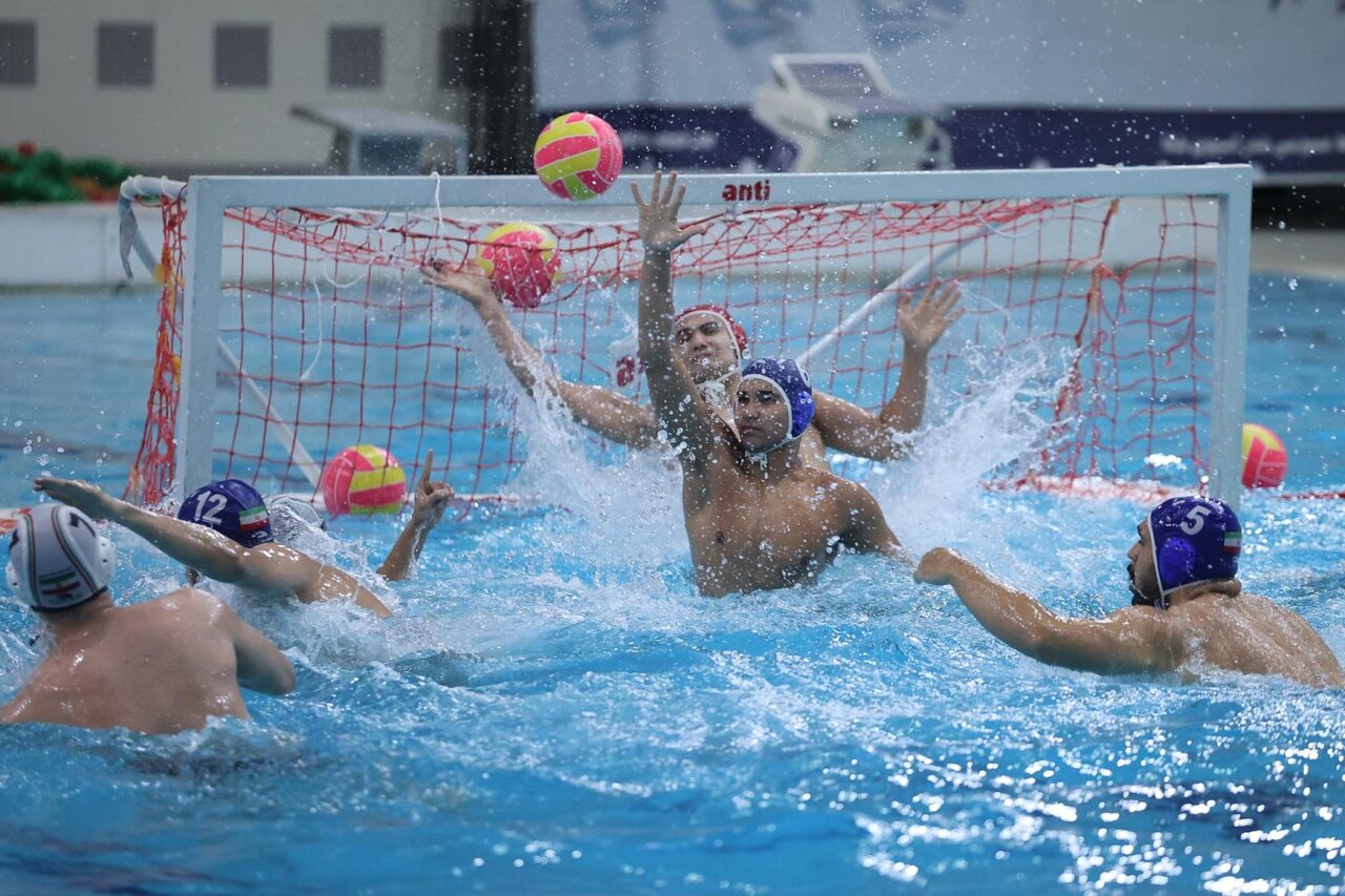 صعود تیم ملی واترپلو به مرحله حذفی قهرمانی آسیا با ۳ برد