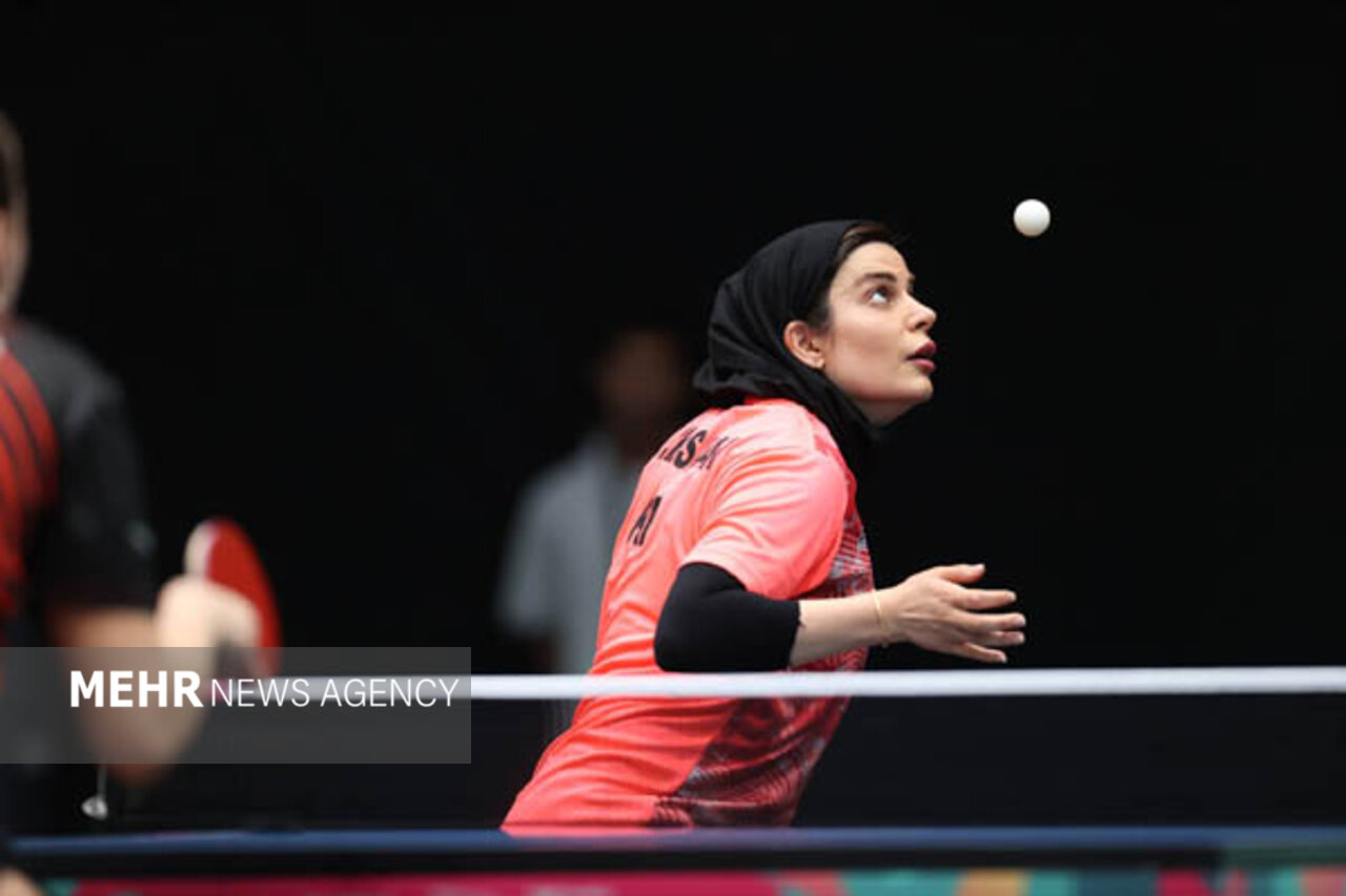 صعود شهسواری به فینال تنیس روی میز