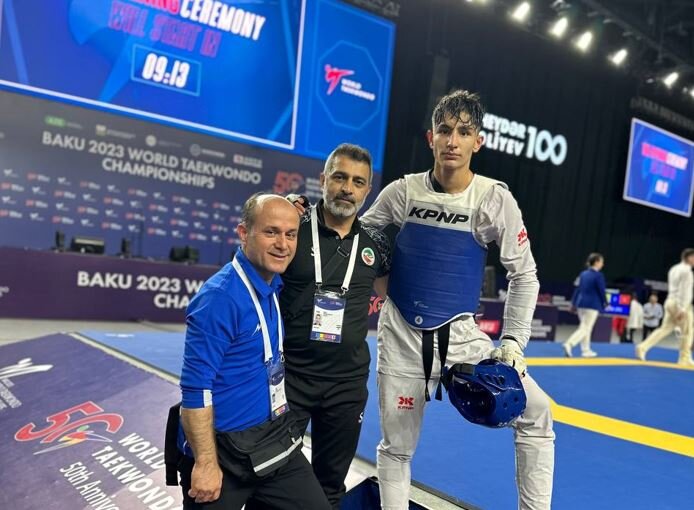 صعود متین رضایی به مرحله نیمه نهایی/ مدال برنز ایران قطعی
شد