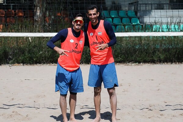 صعود ملی‌پوشان والیبال ساحلی به عنوان سرگروه/ پیروزی برابرژاپن