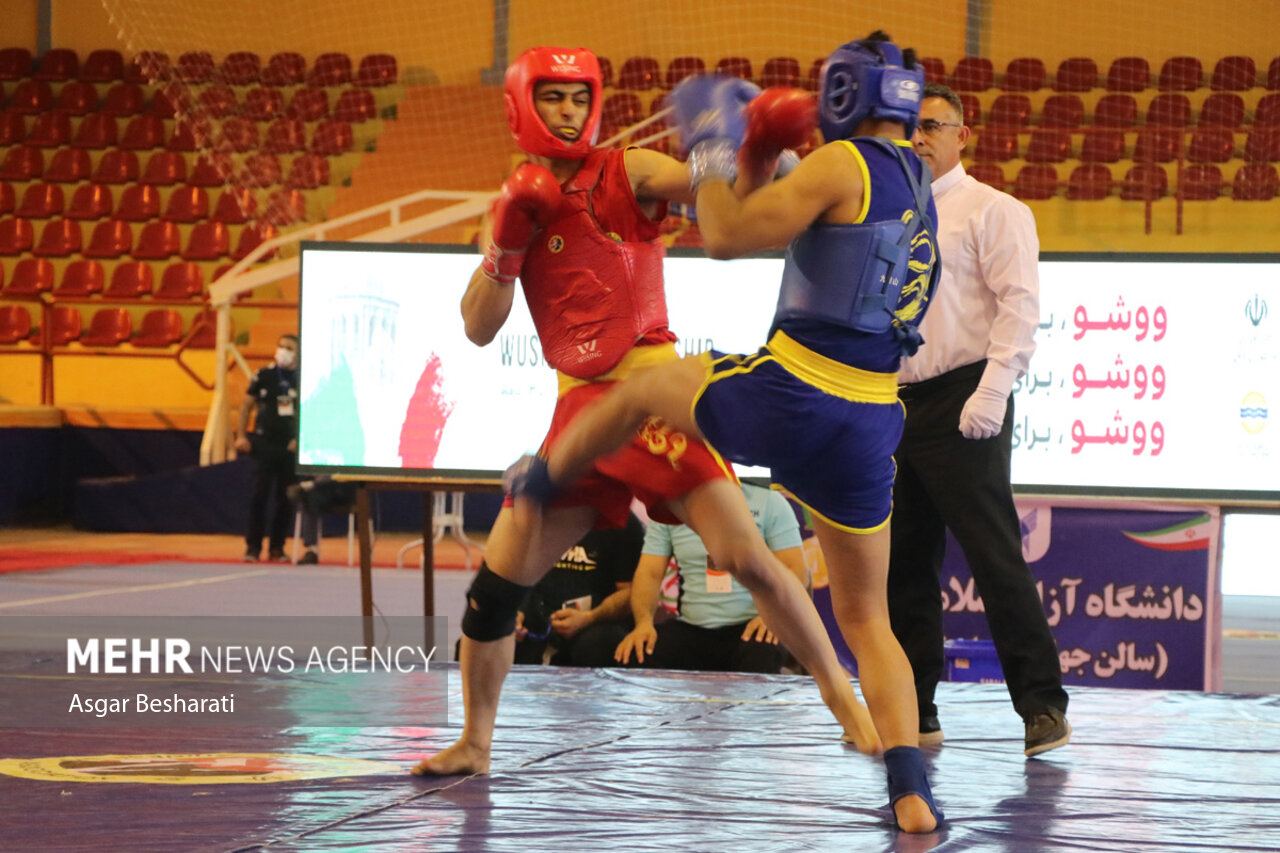 صعود چهار تیم به مرحله نیمه نهایی لیگ برتر ووشو