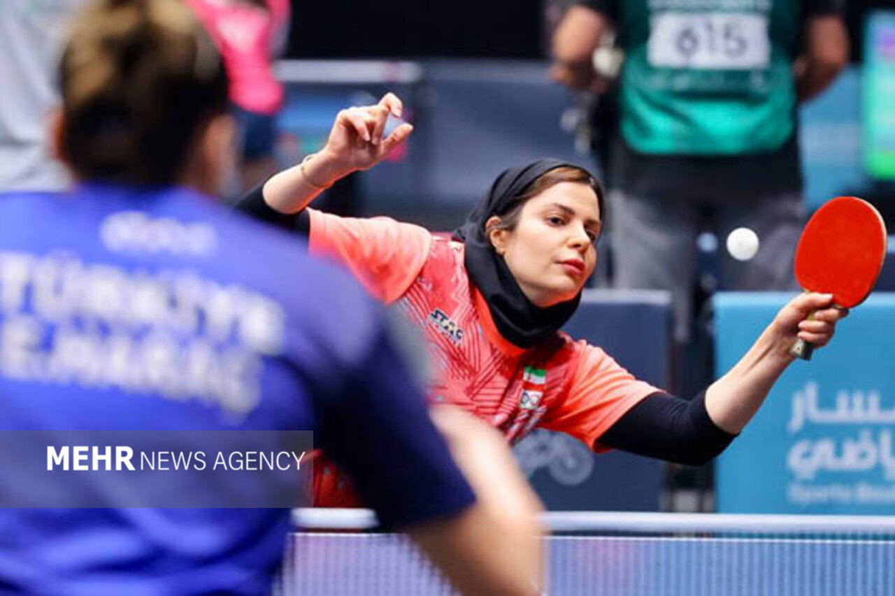 صعود کاپیتان تیمملی تنیسروی میز بانوان به مرحله یکهشتم