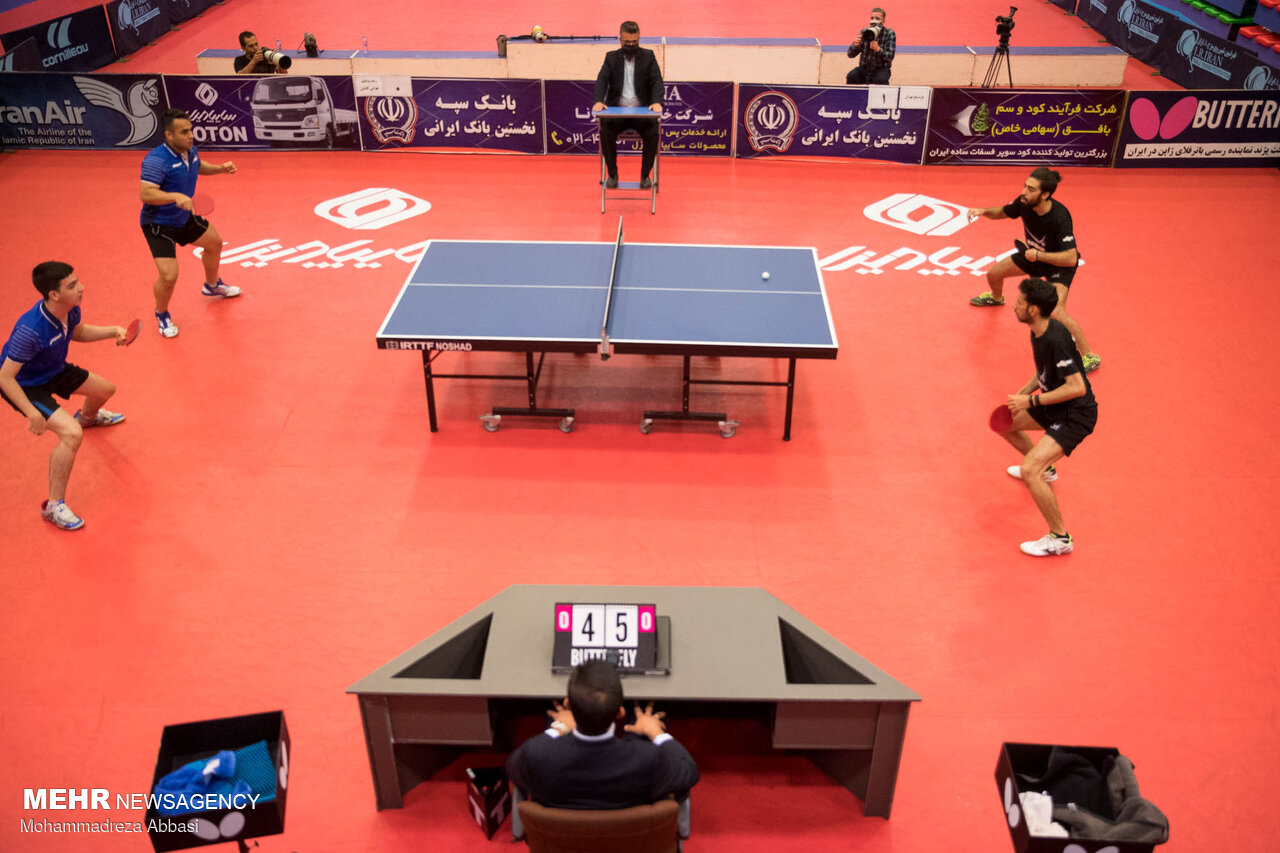 صعود ۳پینگ پنگ باز ایران به مرحله حذفی مسابقات بین المللی اسلوونی