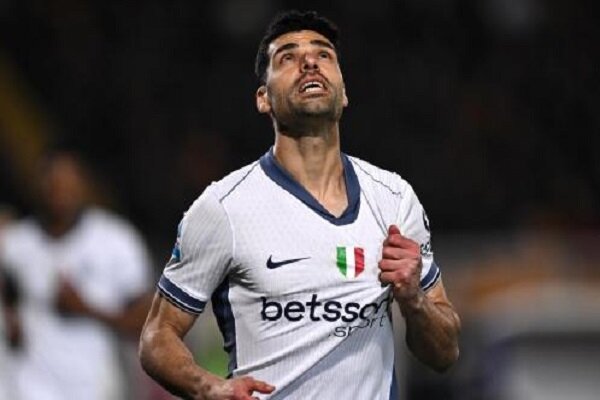 طارمی نیمکت نشین اینتر در بازی با اودینزه