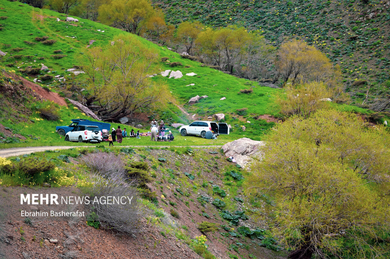 طبیعت زیبای کوهستان‌های گادر