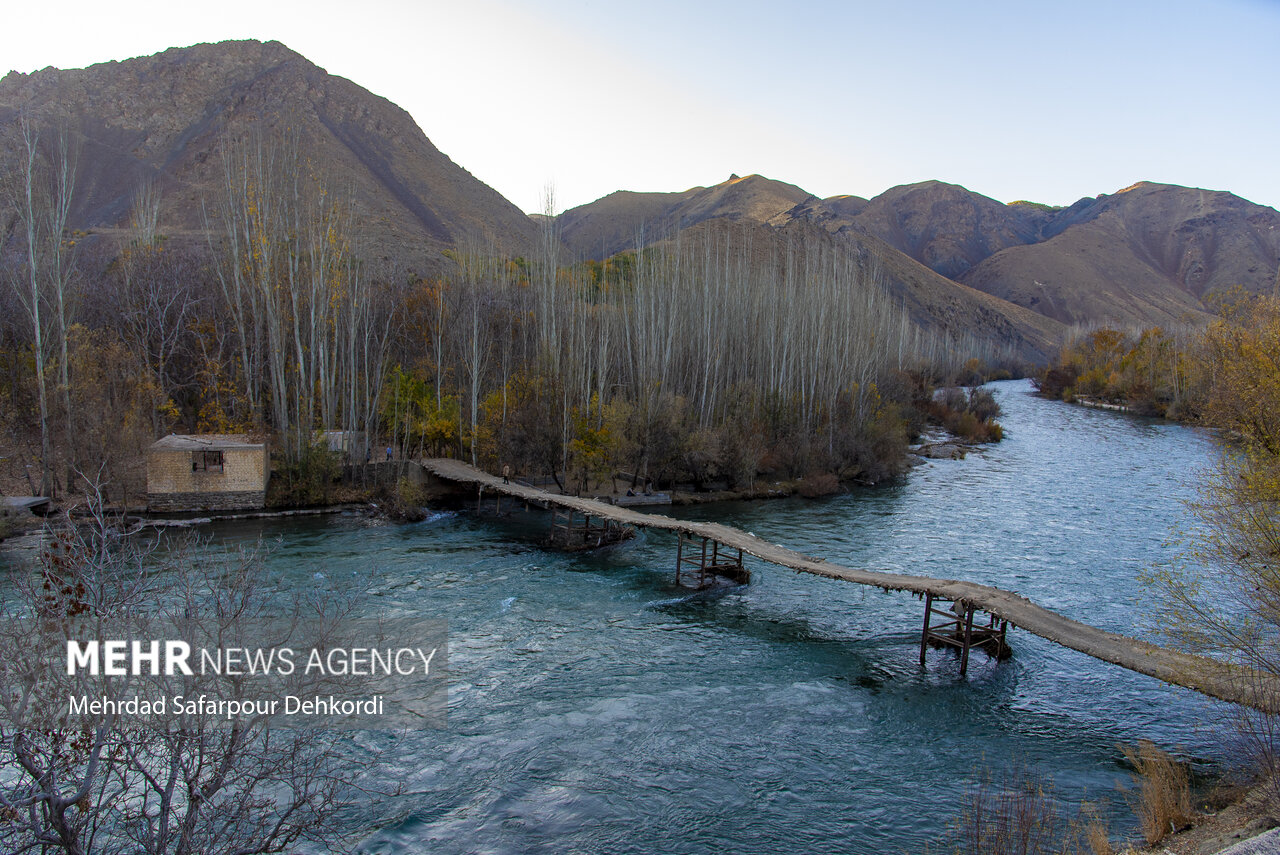 طبیعت پاییزی زاینده رود