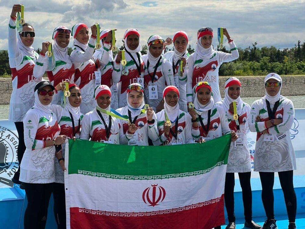 طلای جهانی از آن تیم بانوان ایران شد/ پنجمی تیم مردان