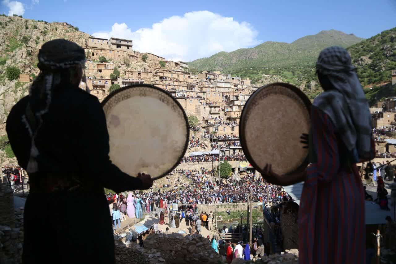 طنین رویداد «هزار دف» در پالنگان پیچید