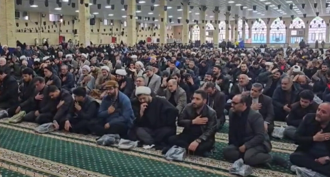 عزاداری مردم خوی در سوگ شهادت رهبر معظم انقلاب