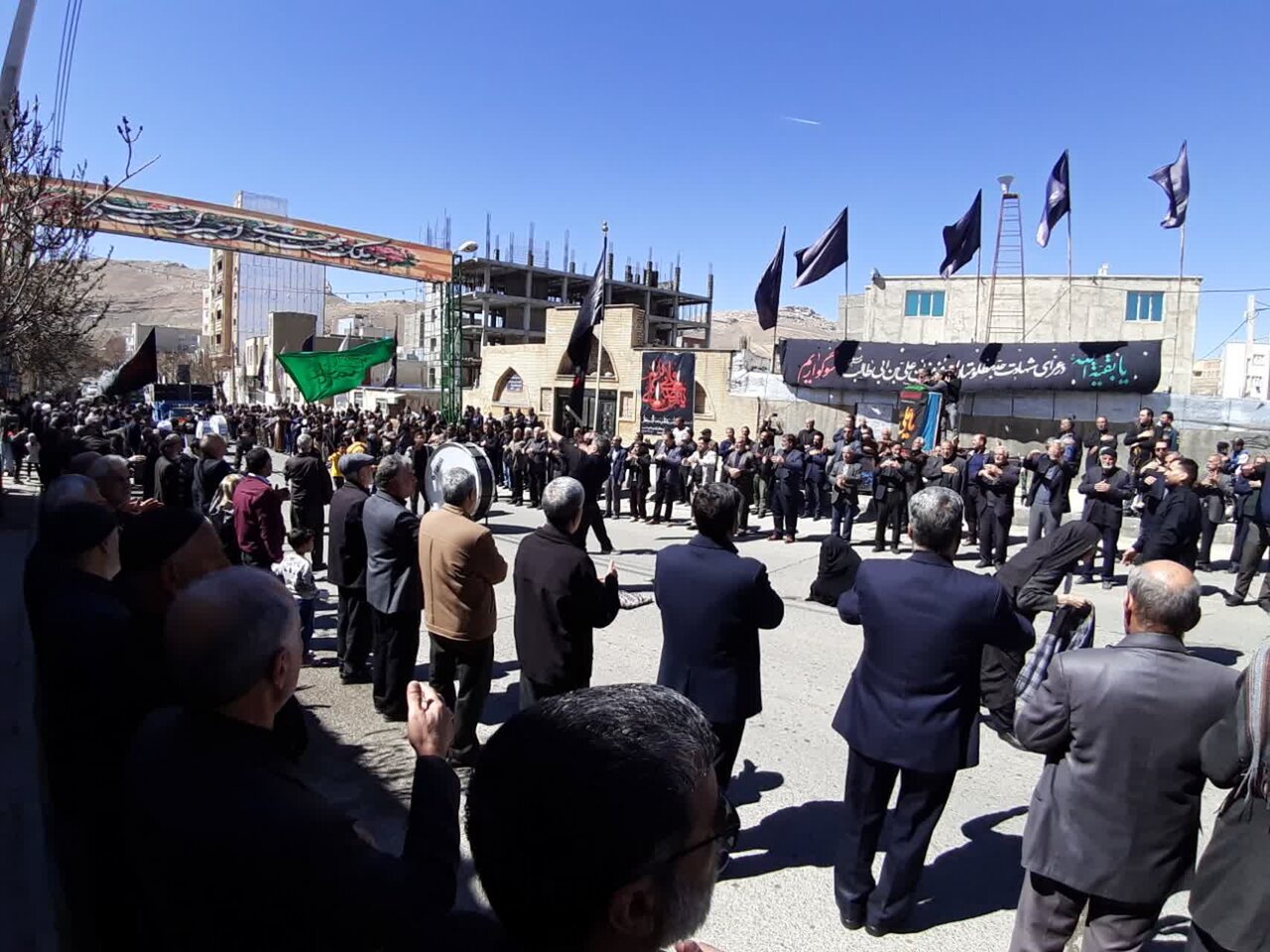 عزاداری مردمان دیار گروس در عزای شهادت امیرالمومنین(ع)