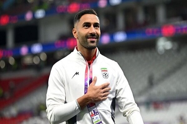 عملکرد فوق العاده سامان قدوس در بازی با فلسطین