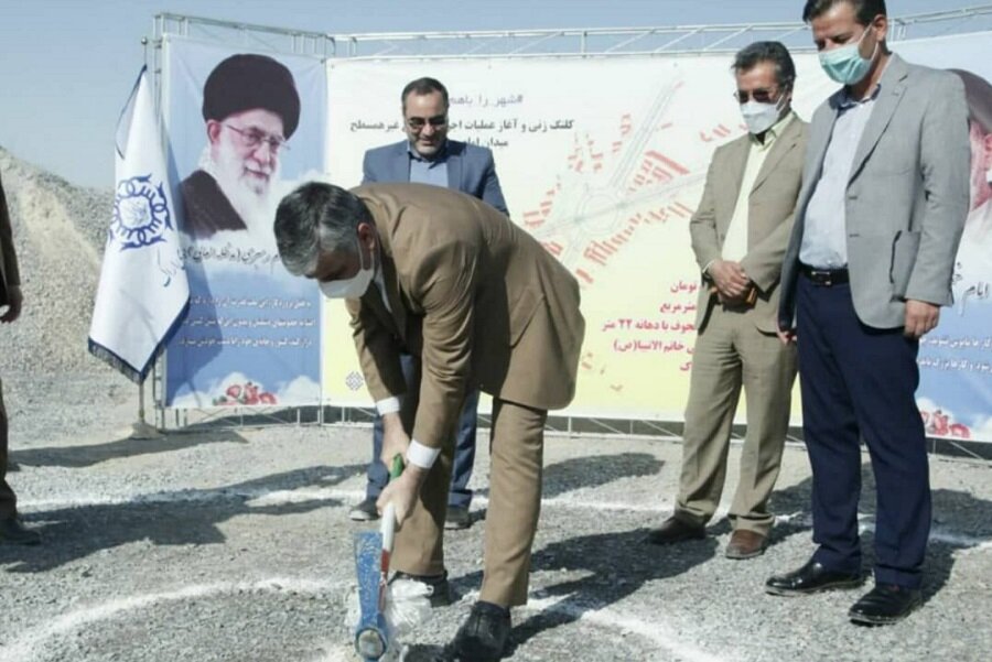 عملیات اجرایی تقاطع غیر همسطح میدان امام حسین (ع) اراک آغاز شد