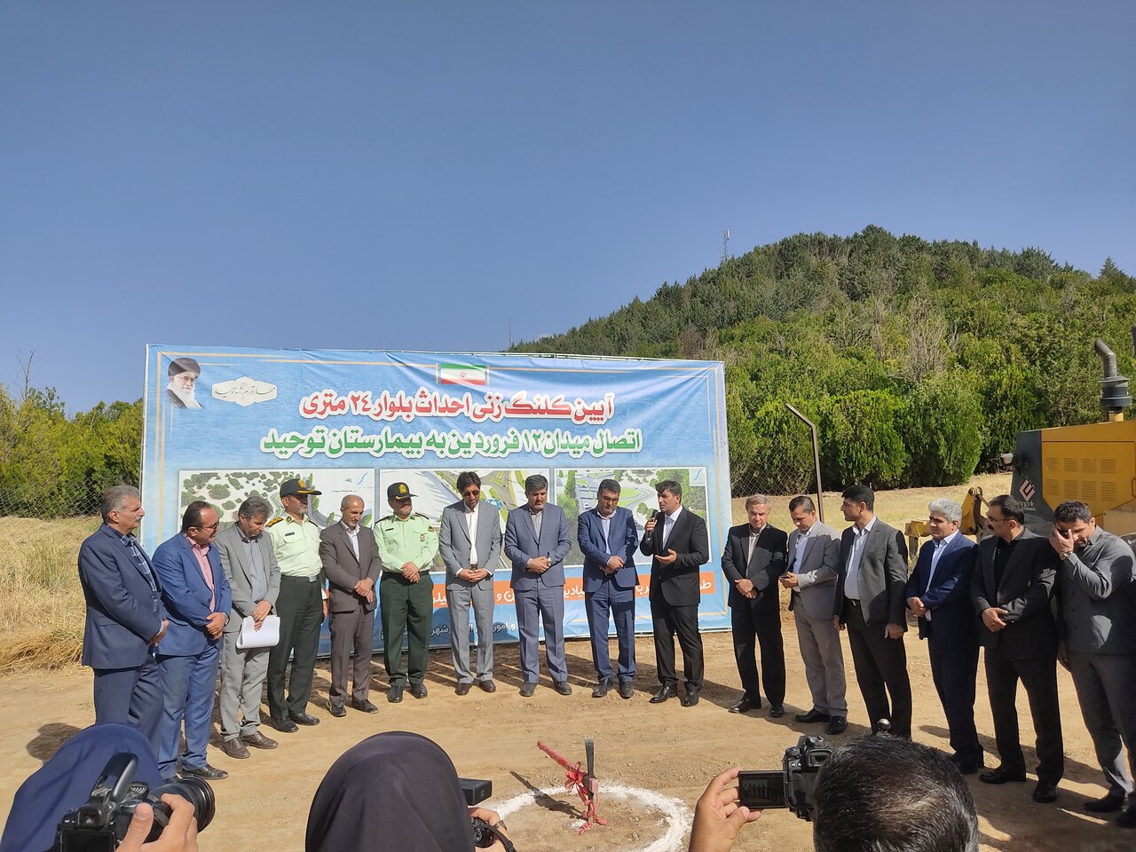 عملیات اجرایی ۲ پروژه عمران شهری در سنندج آغاز شد