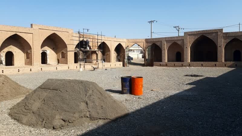 عملیات مرمت بنای تاریخی «رباط فیض آباد» خراسان رضوی آغازشد