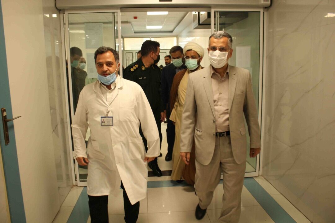 عیادت فرماندار تهران از مجروحان فراجا