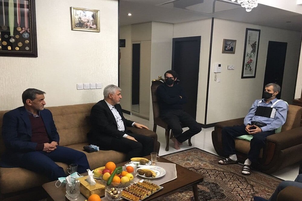 عیادت وزیر ورزش از محمد مایلی کهن