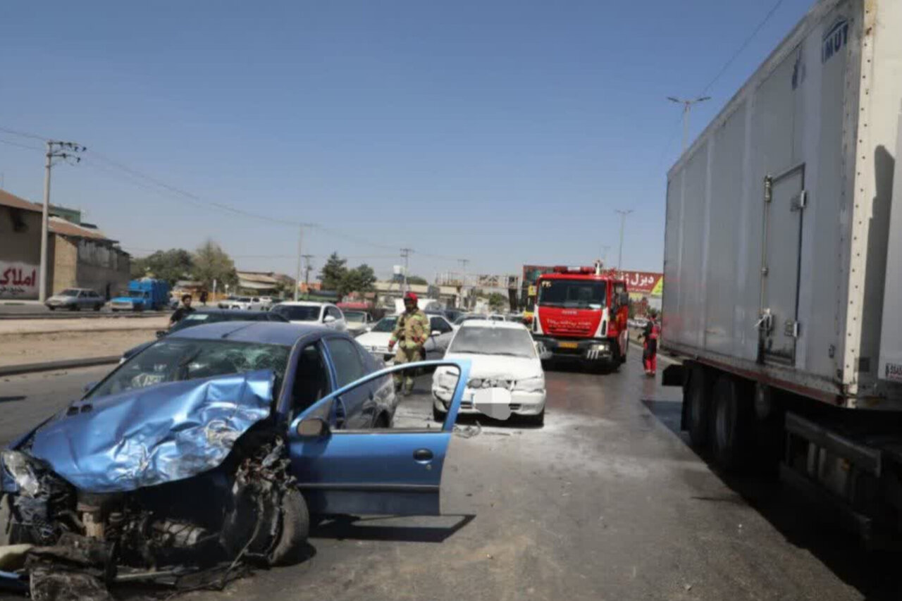 غفلت در رانندگی عامل ۷ فقره تصادف مرگبار با ۸ فوتی در هفته اول مرداد