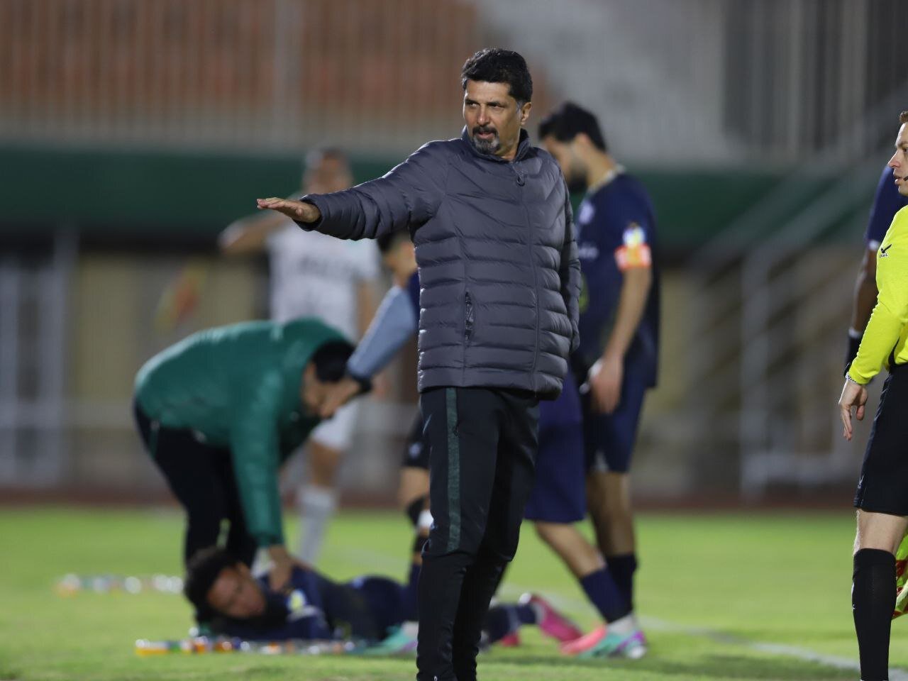 غیبت مشکوک مجتبی حسینی در تمرین آلومینیوم