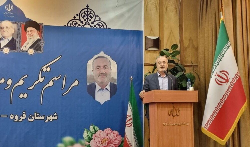 فرماندار قروه: مشارکت مردم درحل مشکلات کلیدی از جمله بحران آب لازم است