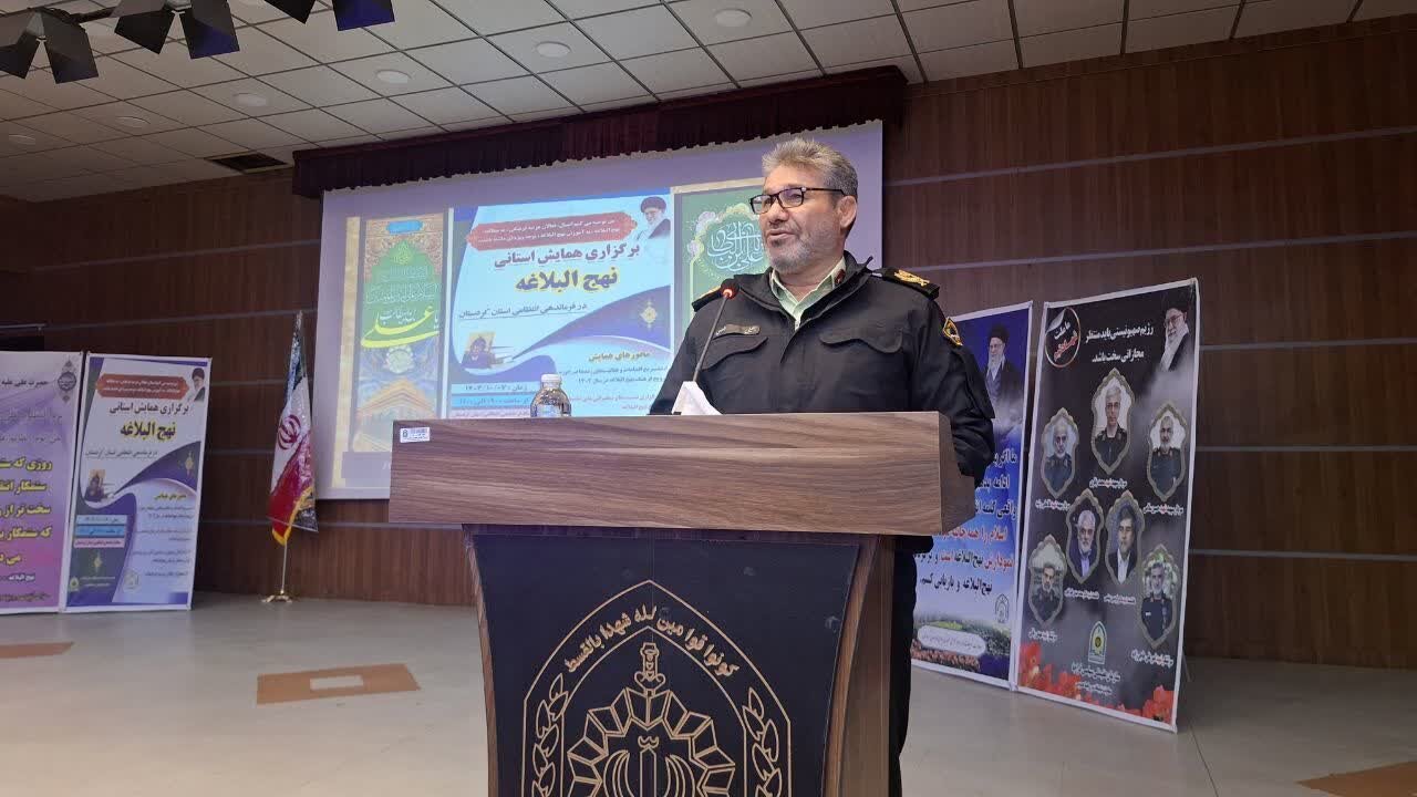 فرمانده انتظامی کردستان: نیروی انتظامی وارث خون شهدا و خادم مردم است