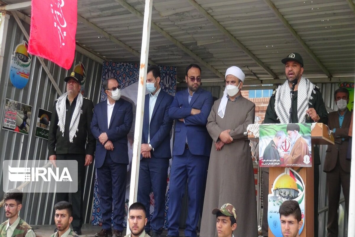 فرمانده‌ سپاه دیواندره: مسلمانان در روز قدس علیه استکبار متحد شدند
