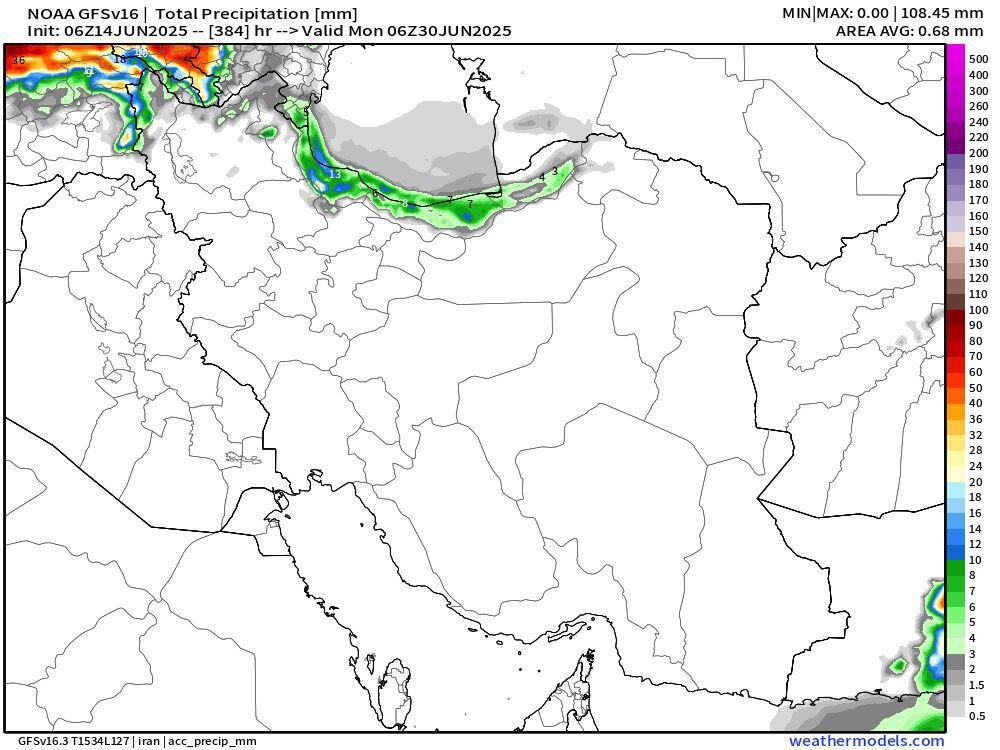 فعالیت سامانه بارشی و رعد و برق در آذربایجان شرقی و غربی