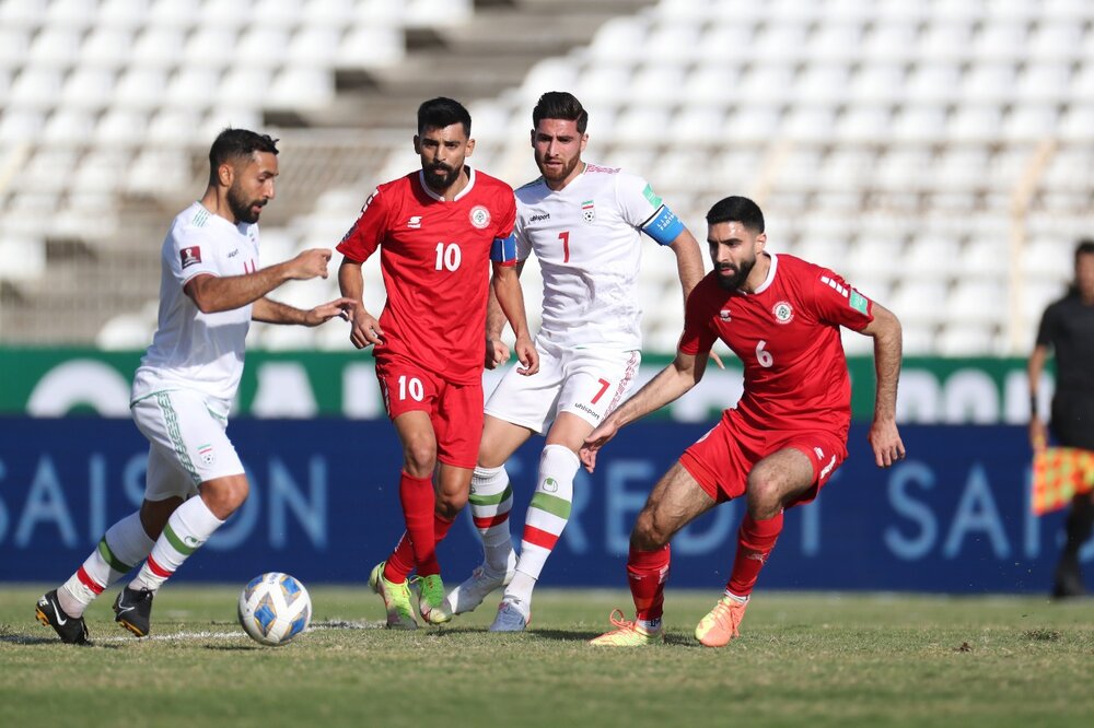 فیفا: ایران با گل در وقتهای اضافه قلب لبنانیها را شکست