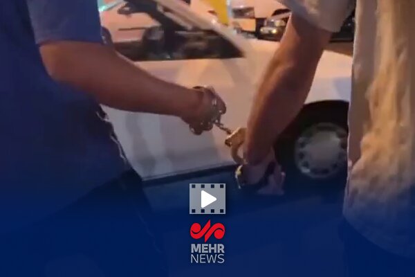فیلم دستگیری قاتل پرونده الهه حسین نژاد