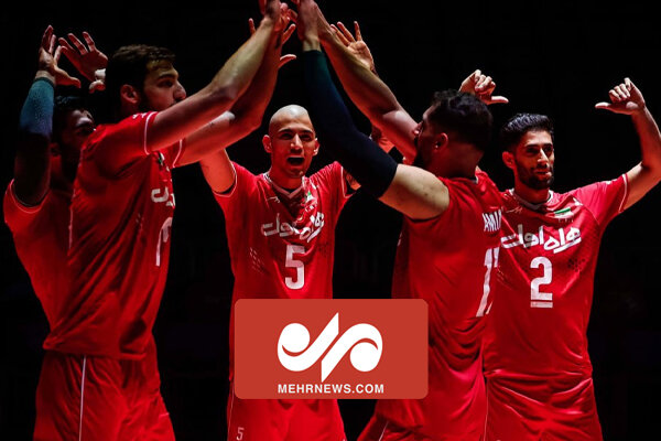 فیلم پیروزی نفس‌گیر تیم ملی والیبال کشورمان مقابل آرژانتین