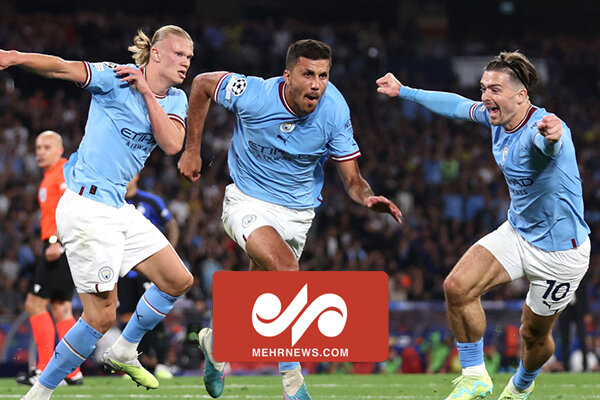 فیلم گل پیروزی بخش منچسترسیتی به اینتر / شاگردان پپ قهرمان شدند