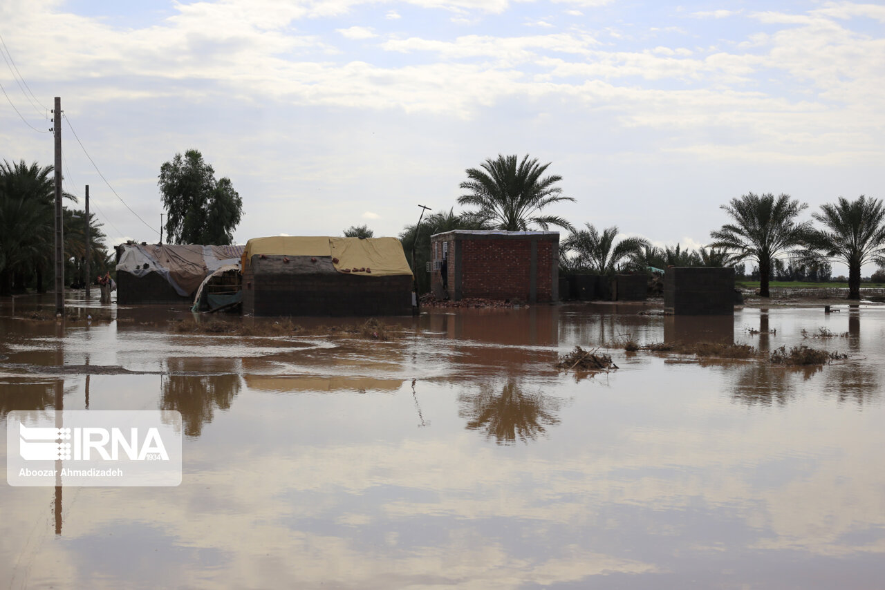 فیلم/گوشه‌هایی از خسارت سیل در جنوب کرمان