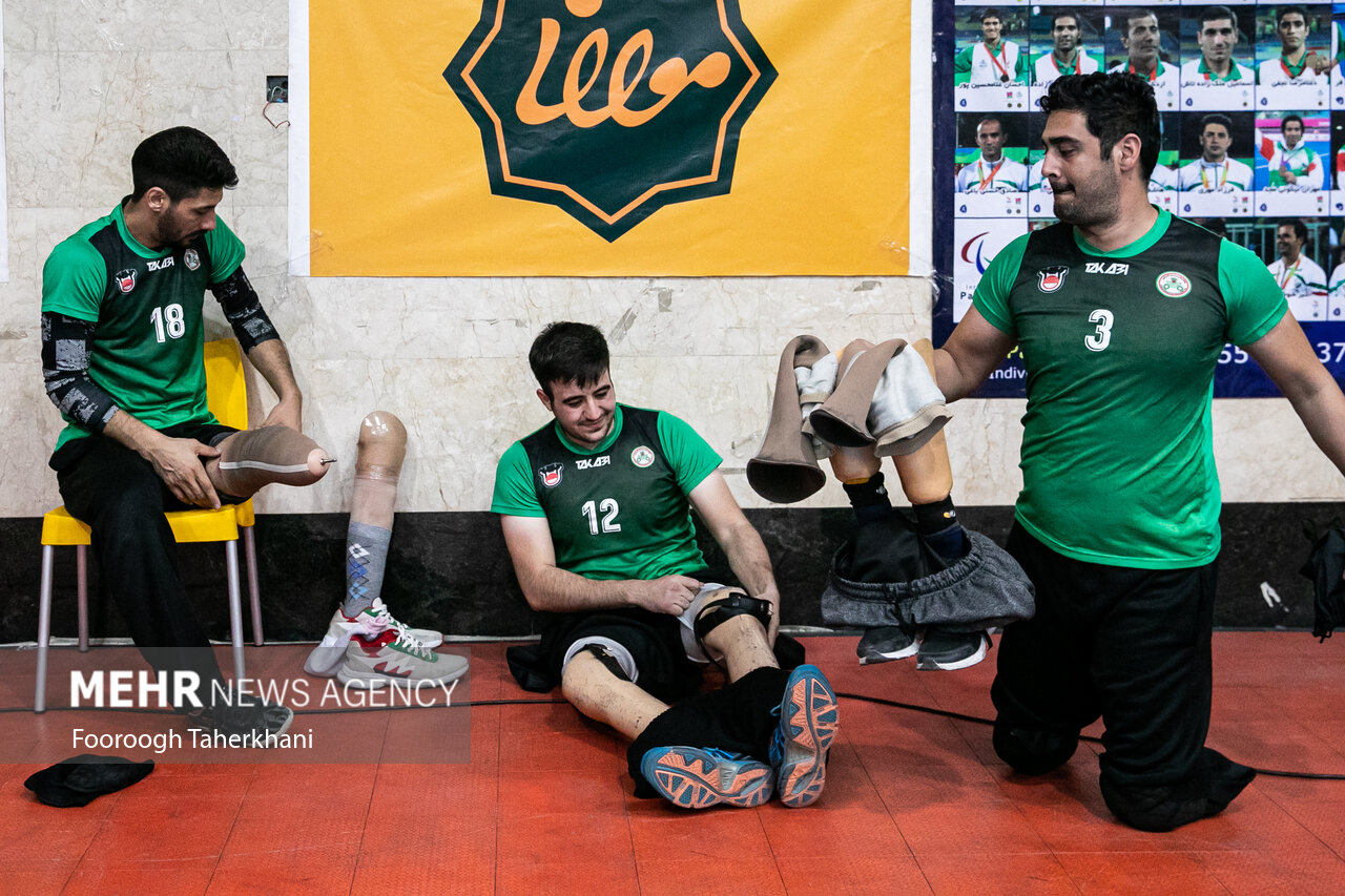 فینال لیگ برتر والیبال نشسته مردان جام ایثار