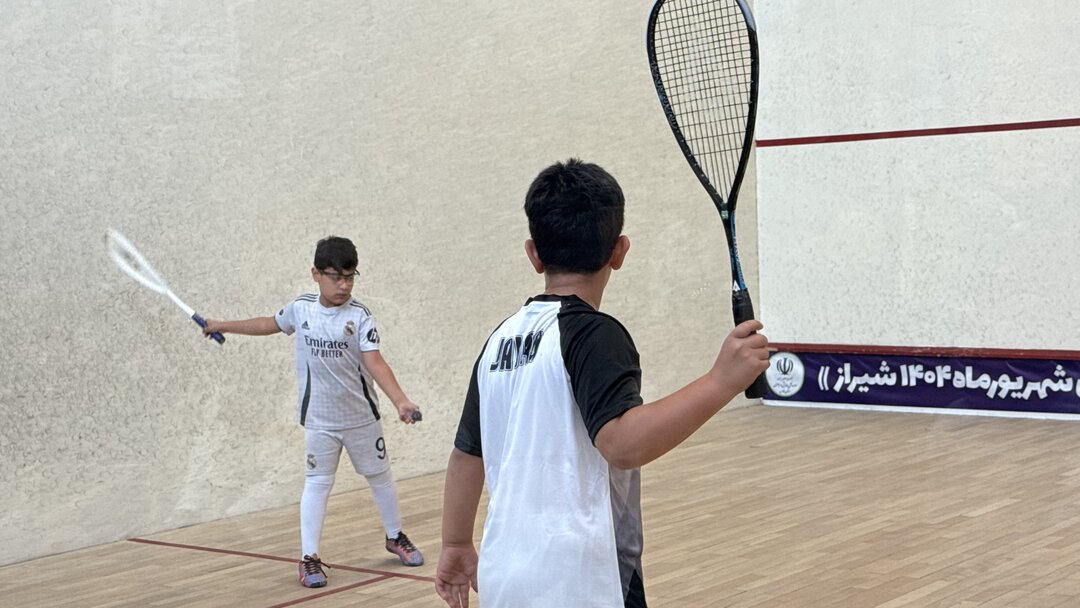 فینالیستهای اسکواش قهرمانی کشور پسران در شیراز مشخص شد