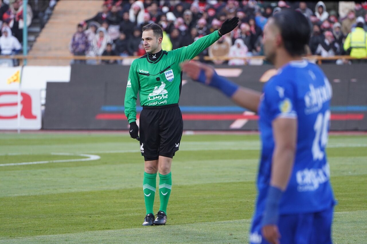 قضاوت حیدری در لیگ نخبگان فوتبال آسیا