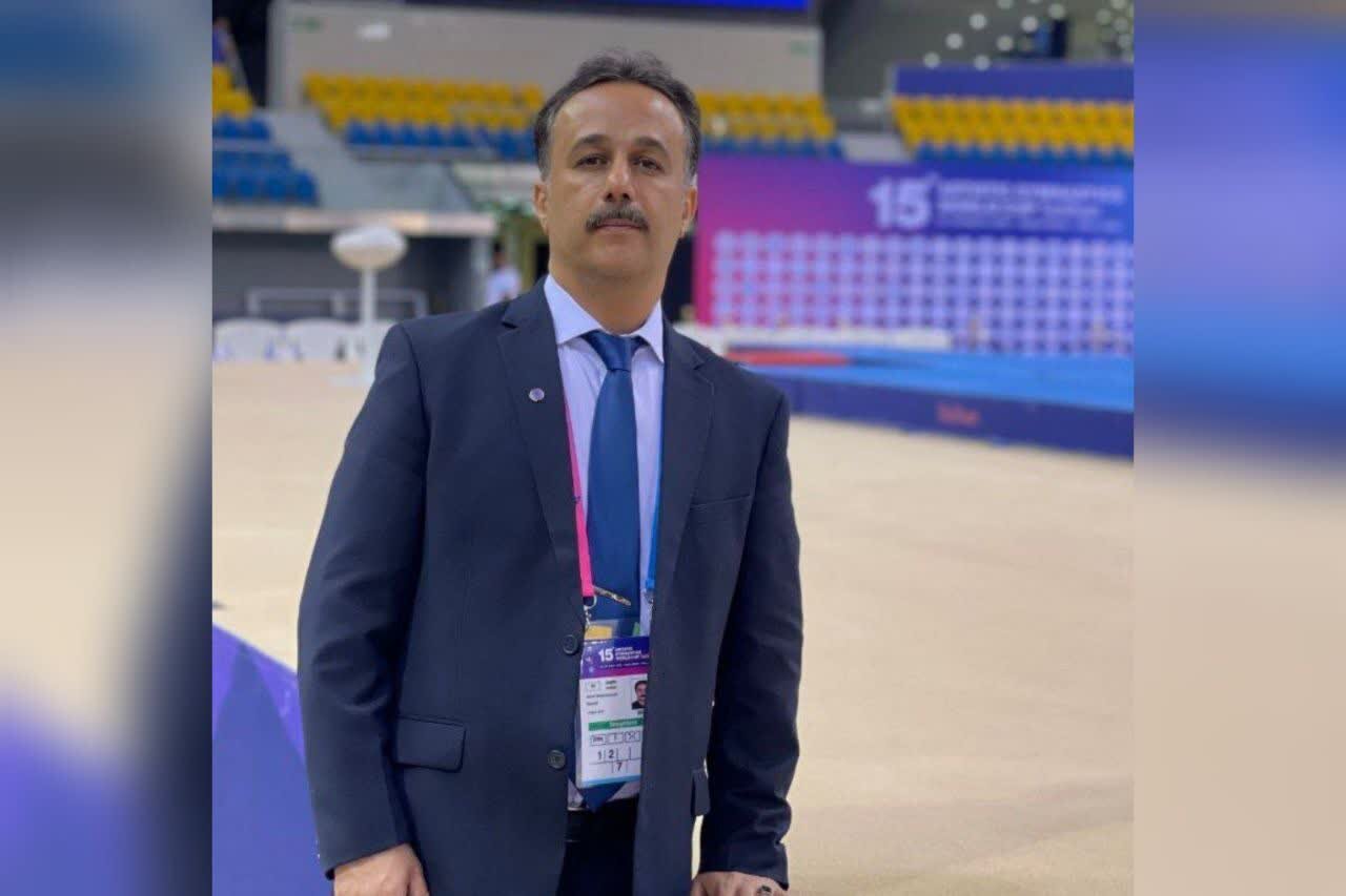 قضاوت داور ژیمناستیک کردستانی در رقابتهای قهرمانی جهان