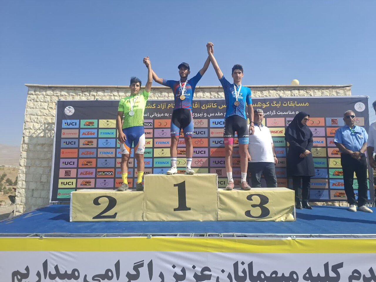 قهرمانان لیگ دوچرخه سواری کوهستان کشور در قزوین معرفی شدند