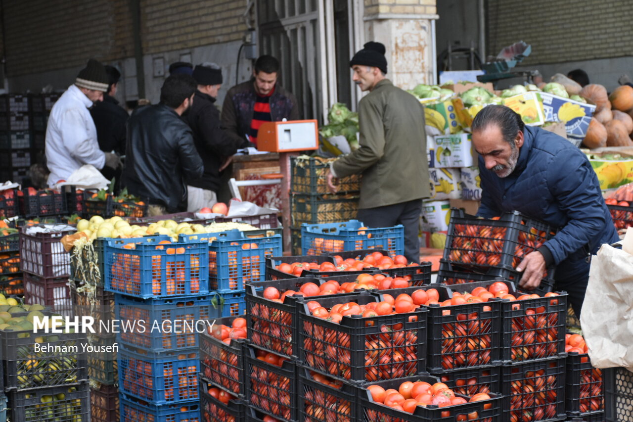 قیمت میوه در میادین میوه و تره‌بار ۳۸ درصد ارزان‌تراست
