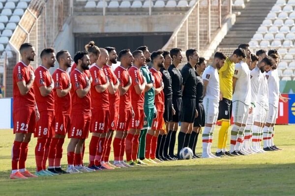 لبنان نیمی از قدرت خود را پیش از بازی با ایران از دست داد