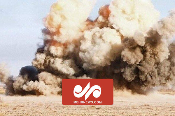 لحظه انفجار مین هنگام ورود غیر قانونی اتباع افغانستانی درمهران