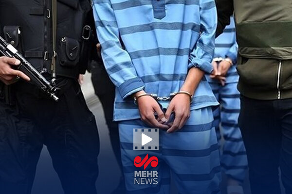 لحظه دستگیری تروریست‌های مسلح اغتشاشات اخیر توسط فراجا