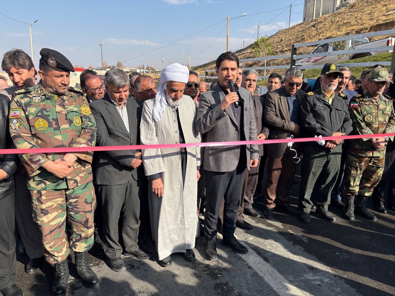 لهونی: پروژه تقاطع تکیه و چمن سنندج موجب کاهش مشکلات ترافیکی می‌شود