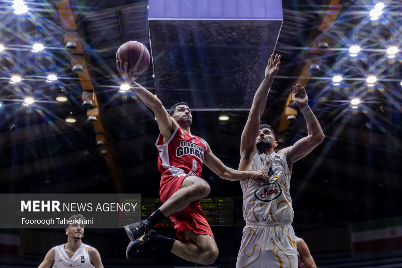لیگ برتر بسکتبال آقایان/ مهگل ۸۵ _گرگان ۷۷