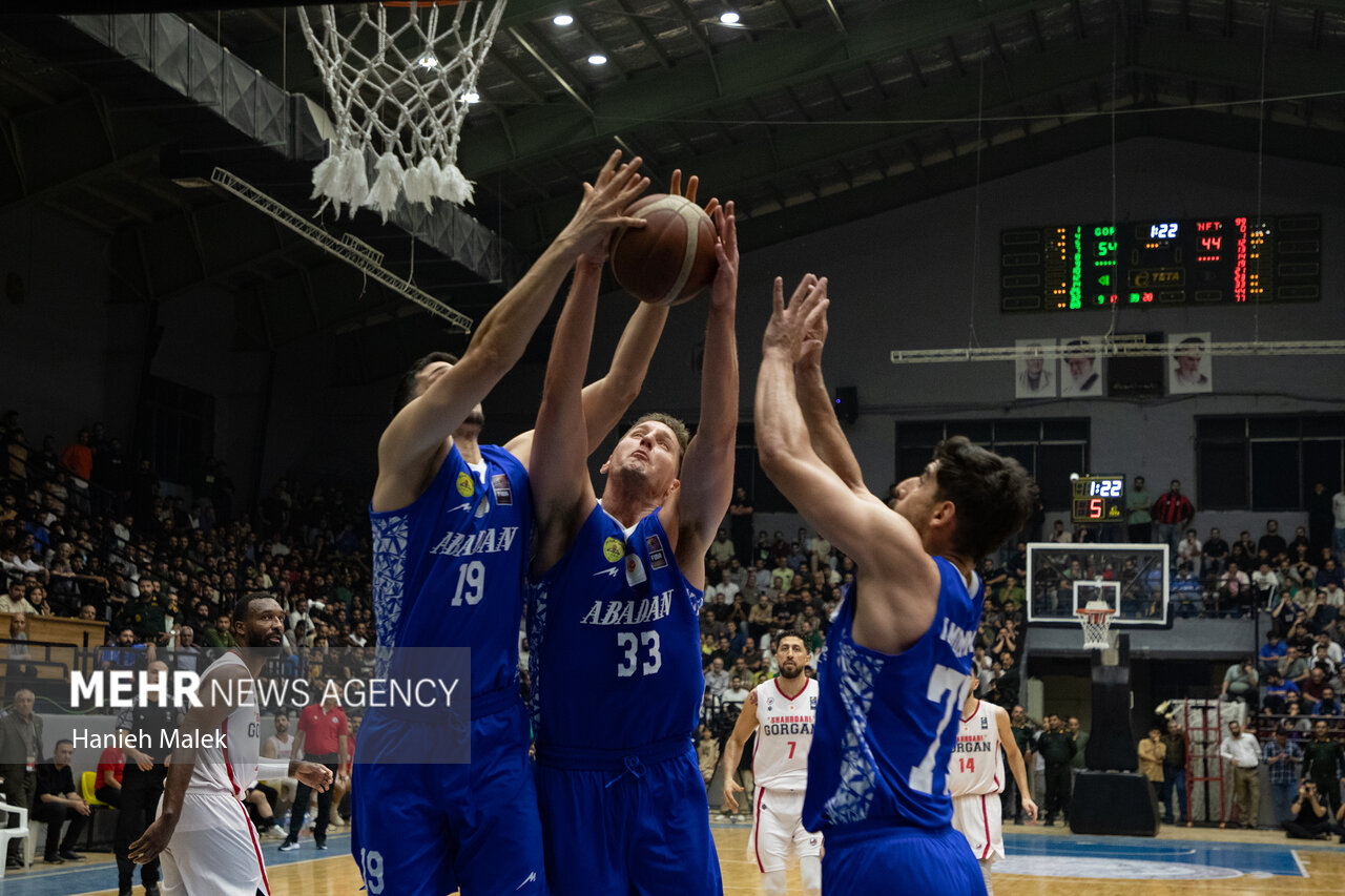 لیگ برتر بسکتبال – شهرداری گرگان و نفت آبادان
