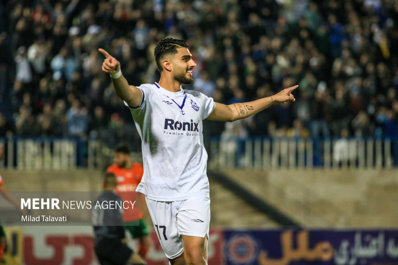 لیگ برتر فوتبال – ملوان بندرانزلی و مس رفسنجان