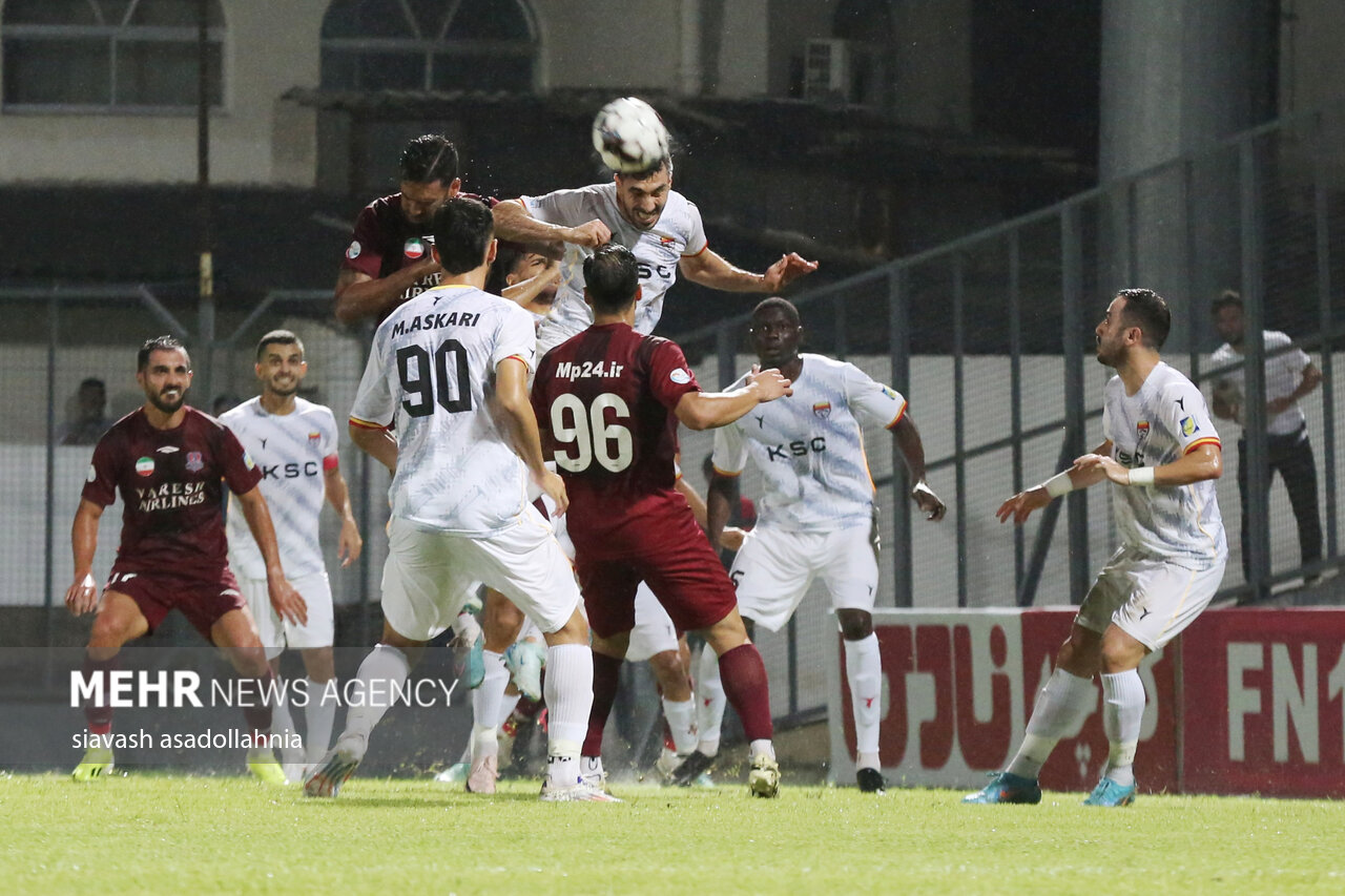 لیگ برتر فوتبال – نساجی مازندران و فولاد خوزستان